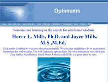 Tablet Screenshot of optimums.com